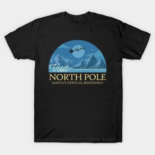 Visit North Pole - Santa's Official Residence T-Shirt